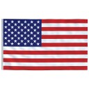 vidaXL Amerikansk flagg og stang 6,23 m aluminium