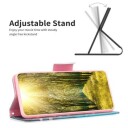 Samsung Galaxy A15 Wonder Series Lommebok-deksel Hvit Blomster