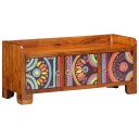 Sko Benk 90x35x40 cm Solid Tre Akasie