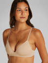 Calvin Klein Wire Free T Shirt Bra   Beige   D x 70