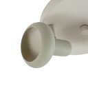 Lindby Huby downlight 2 lyskilder kremfarget/lysegrønn jern