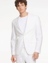 Lindbergh Plain Mens Suit Normal Length White 56
