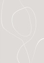 Flowing Lines Harmony Poster Plakat / 70x100cm