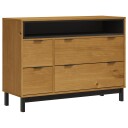  Kommode FLAM 110x40x80 cm heltre furu 8721012261815