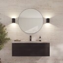 Loevschall Sekvens vegglampe sort
