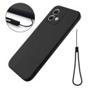 Motorola Moto G84 Liquid Silikondeksel Svart