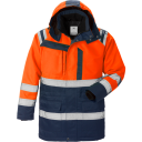 Fristads Vinterparkas 4042 Pp, Klass 3 Varsel Orange/marinblå L