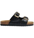 Name It Sandaler NkfFlora Black/Glitter Name It 29 Sandals Metallic Svart