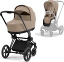 Komplett barnevogn Cybex e-Priam Matt Black/Cozy Beige