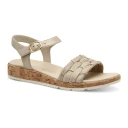 Tamaris Dame Sko Beige 39 EU,