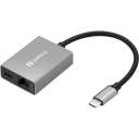Sandberg USB-C Gigabit Nettverksadapter med PD 13660