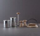 Stelton Scoop teboks med skje 0,3 l