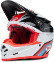 BELL Crosshjelm Moto-9S Flex Rød