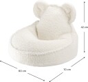 Wigiwama Bjørn Saccosekk Cream White