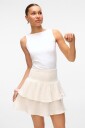 Vero Moda   Skjørt vmNatali HW Smock Short Wvn N   Hvit
