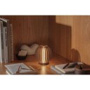 Eva Solo  Radiant rund LED lampe 15 cm røkt eik