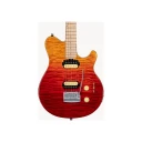 Sterling By Music Man Axis Ax3qm Spectrum Rød