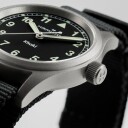 Hamilton Dameklokke H69301430 Khaki Field Sort/Tekstil Ø33 mm