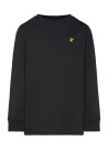 Lyle & Scott Plain Ls T-Shirt - Black - 164-170