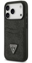Guess 4G dobbelt kortdeksel (iPhone 17 Pro) Brun