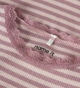 Name It Body I/e - Rib - Viskose - NbfKardia - Lotus - Name It - 1 år (80) - Langermet Body - Rosa