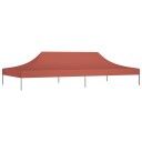 vidaXL Teltduk for festtelt 6x3 m terrakotta 270 g/m²