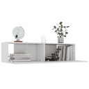 vidaXL TV-benk hvit 120x30x30 cm sponplate