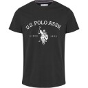 U.S. Polo Assn. Uspa T Shirt Archibald Men   Black   XXL