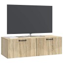  Vegghengt TV skap Sonoma eik 98 x 41 x 30 cm Konstruert tre