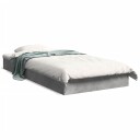  Sengeramme betonggrå 75x190 cm konstruert tre 8721102599415