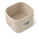 Liewood Joachim Printed Bathroom Storage Basket SEA CREATURE / SANDY One Size