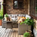 Brafab Ashfield hjørnesofa beige Brafab