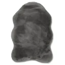 Skinnwille Fluffy Teppe Grey