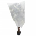  Plantefleecetrekk med snor 4 stk 70 g/m² 0,8x0,8 m