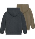 Minymo Sweat Jacket W. Hood (2-Pack) - Multi/patterned - 116
