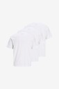 Jack & Jones   T skjorte Jacjones Basic Ss Tee W 3 pack   Hvit