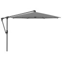 Glatz Sunwing Casa fritthengende parasoll 300 cm kat.4 antrasitt aluminium / 420 Smoke Glatz