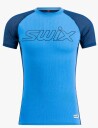 Swix RaceX Light Short Sleeve Herre Cloud Blue Bright White M