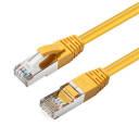 MicroConnect koblingskabel - 20 m - gul