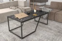 Andifli Sofabord 60x48x120 cm - Svart