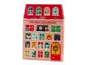 Accentra Advent Calendar With 24 Bath Bombs In House Shape - 50 X 37 Cm