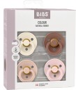 BIBS Colour Smokk 4-Pakk Lateks Str 2 Ivory/Blush/Woodchuck/Blossom