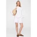 Anine Bing Dame Shorts Hvit M,