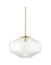 Bennett taklampe antikk messing