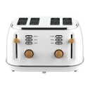 Witt Premium 4 skivers Brødrister Tre Hvit