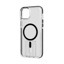 Tech21 Evo Crystal Kick MagSafe Deksel til iPhone 15 Plus Sort/Transparent