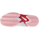 Mizuno Wave Exceed Court CC Tennissko Dame Hvit/Lyserosa 40