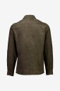 Lindbergh   Overtreksskjorte Micro suede overshirt   Brun