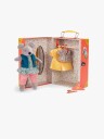 Moulin Roty Garderobekoffert med Dukke Nini
