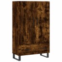 vidaXL Highboard røkt eik 69,5x31x115 cm konstruert tre